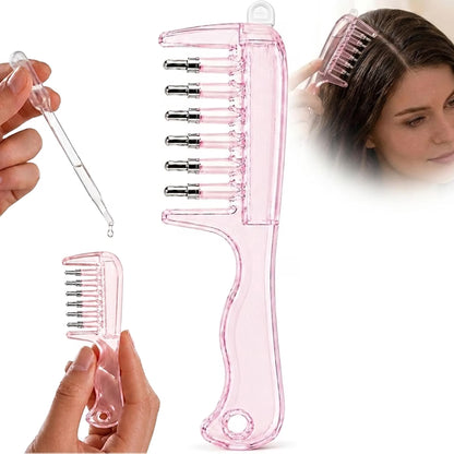 Set Peine Aplicador + Aceite Capilar