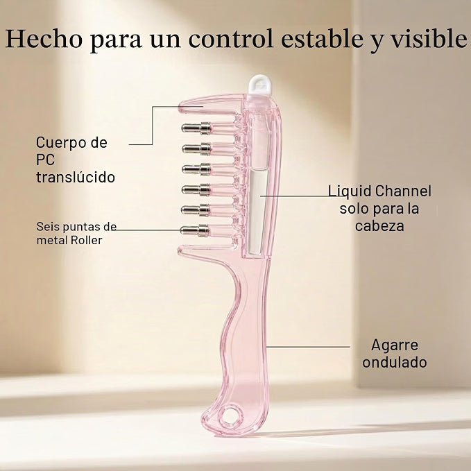 Set Peine Aplicador + Aceite Capilar