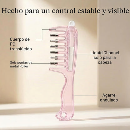 Set Peine Aplicador + Aceite Capilar