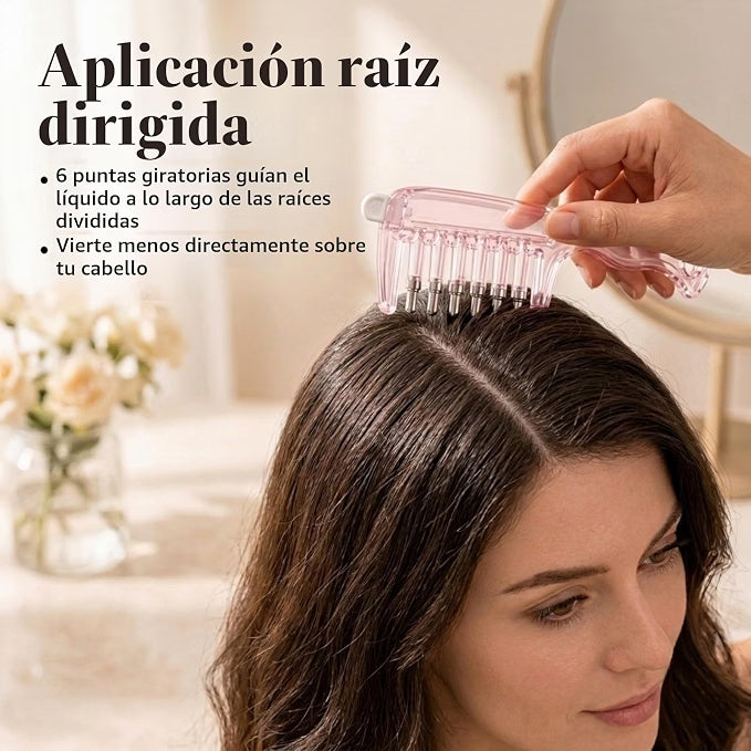 Set Peine Aplicador + Aceite Capilar