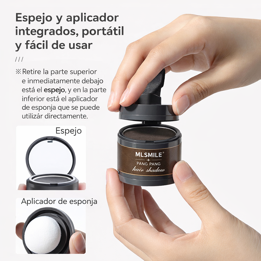Polvo corrector de línea capilar