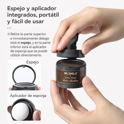 Polvo corrector de línea capilar