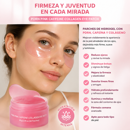 Parches de Gel para Ojos con PDRN, Cafeína y Colágeno
