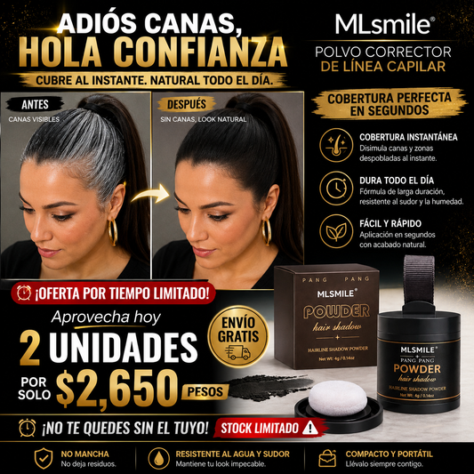 Polvo corrector de línea capilar