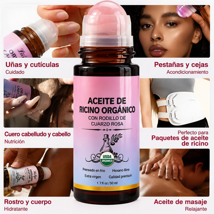 Aceite de Ricino Orgánico Premium
