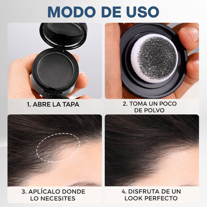Polvo corrector de línea capilar