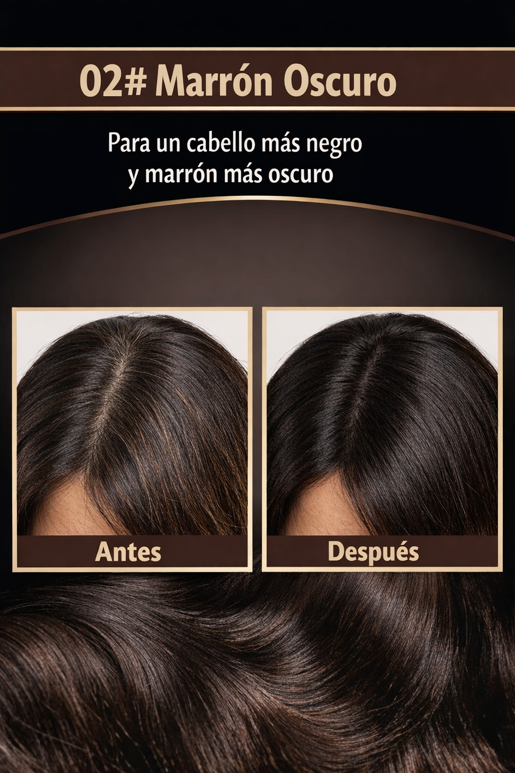 Polvo corrector de línea capilar